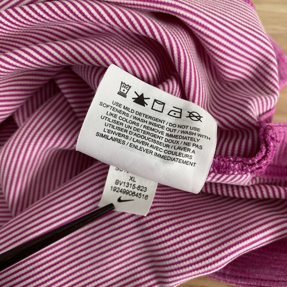 Nike Shirt Men's XL Extra Large Blade Collar Polo Aeroreact Tiger Woods Pink - Picture 13 of 13